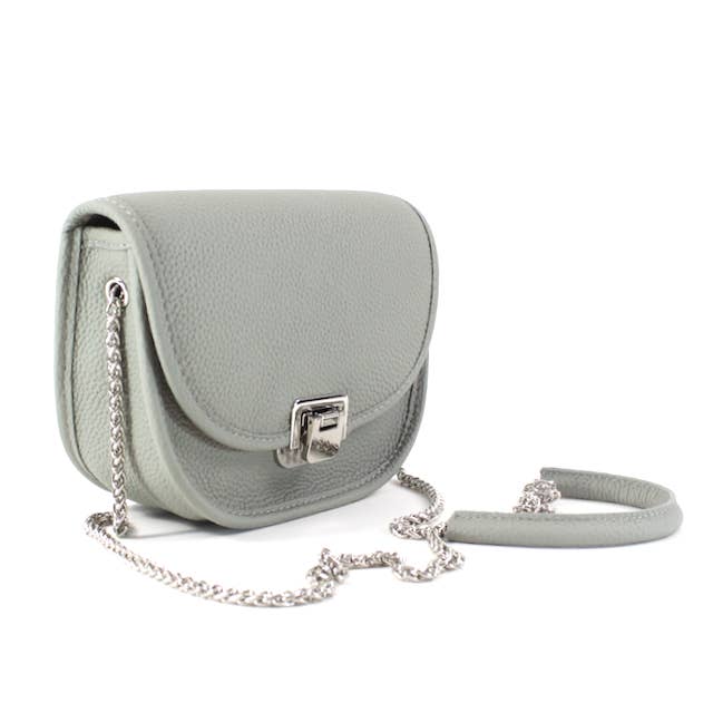 Pretty Persuasions - Wholesale Crossbody Bag - Women's - PL22032 Leather Crossbody Bag Chain Décor Strap