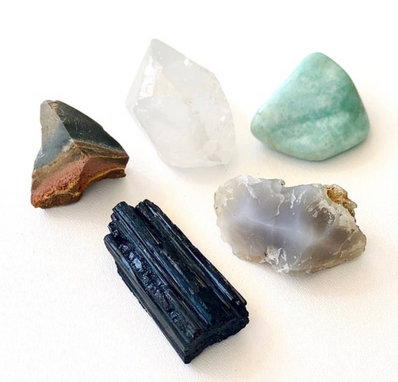 Charley Taylor Art - Wholesale Spiritual Stone/Crystal - Virgo Zodiac Crystal Set5