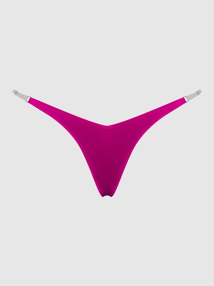 House of Desire - Wholesale Underwear - Women's - KRYSTAL CLEAR STRAP THONG21