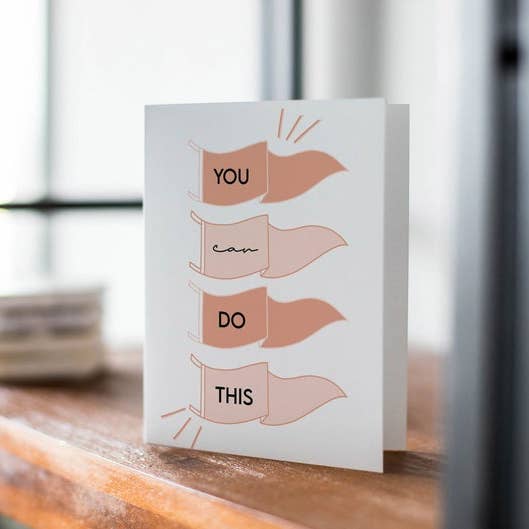 Lemon Milk Paper Co - Wholesale Encouragement Card - You can do this card1