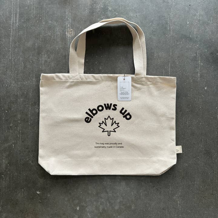 The Market Bags - Wholesale Tote Bag - Unisex - Elbows Up Tote