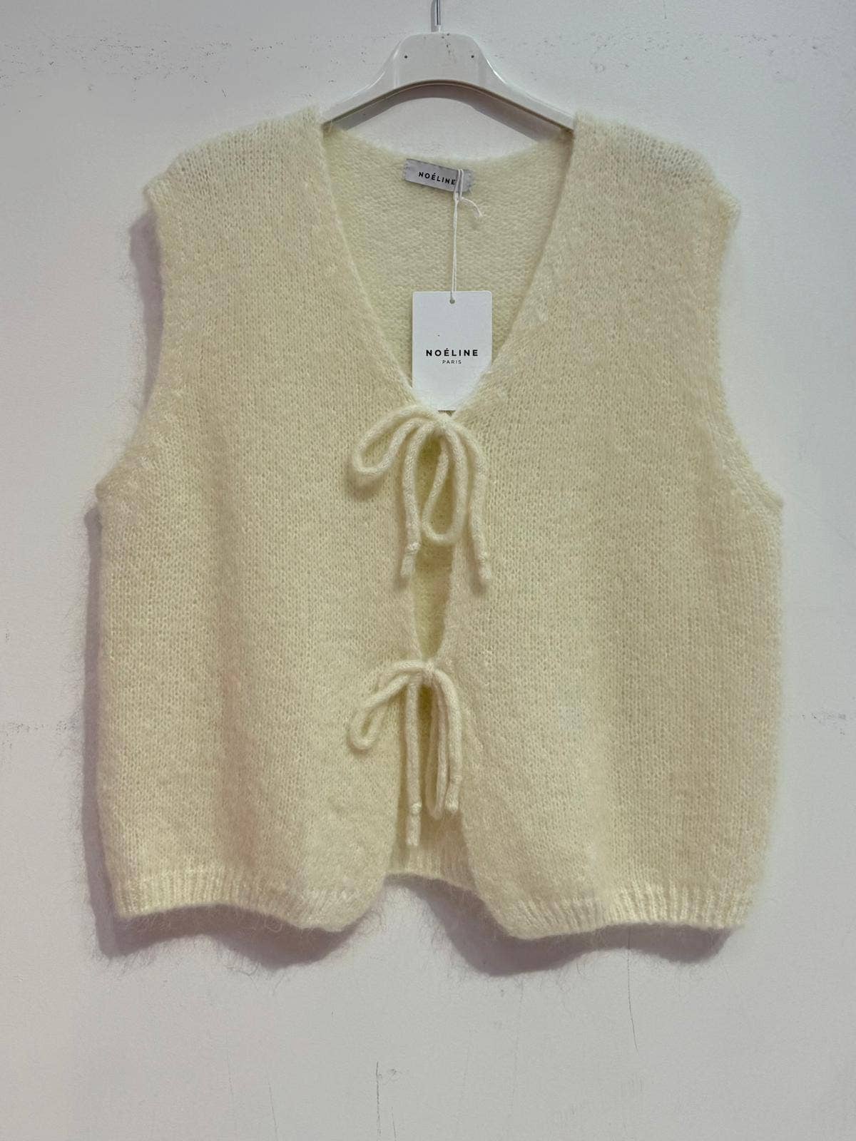 NOELINE - Vente Pull en maille – femme - Gilet en mohair et laine 76779