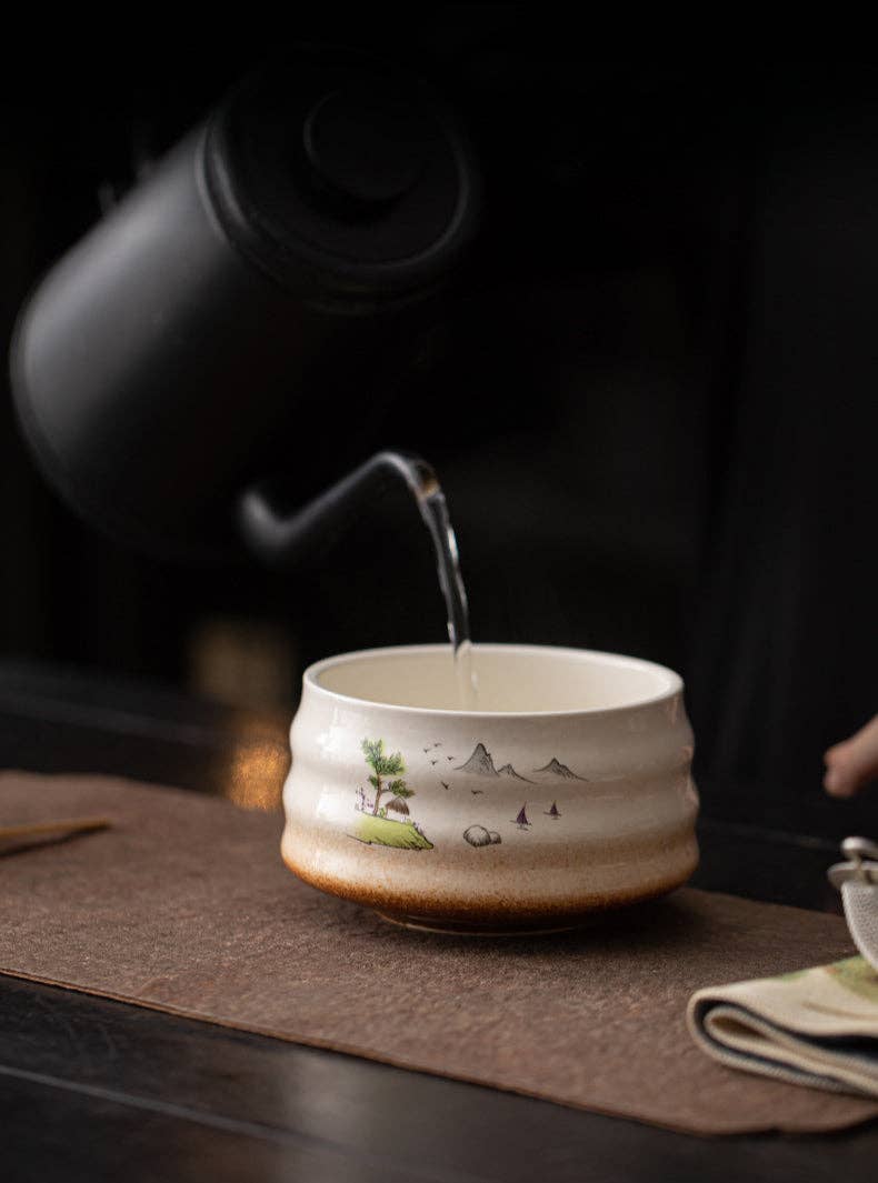 Gohobi （We cover U.S. import duties） - Wholesale Tea Set - Gohobi Ceramic Matcha Set 05021