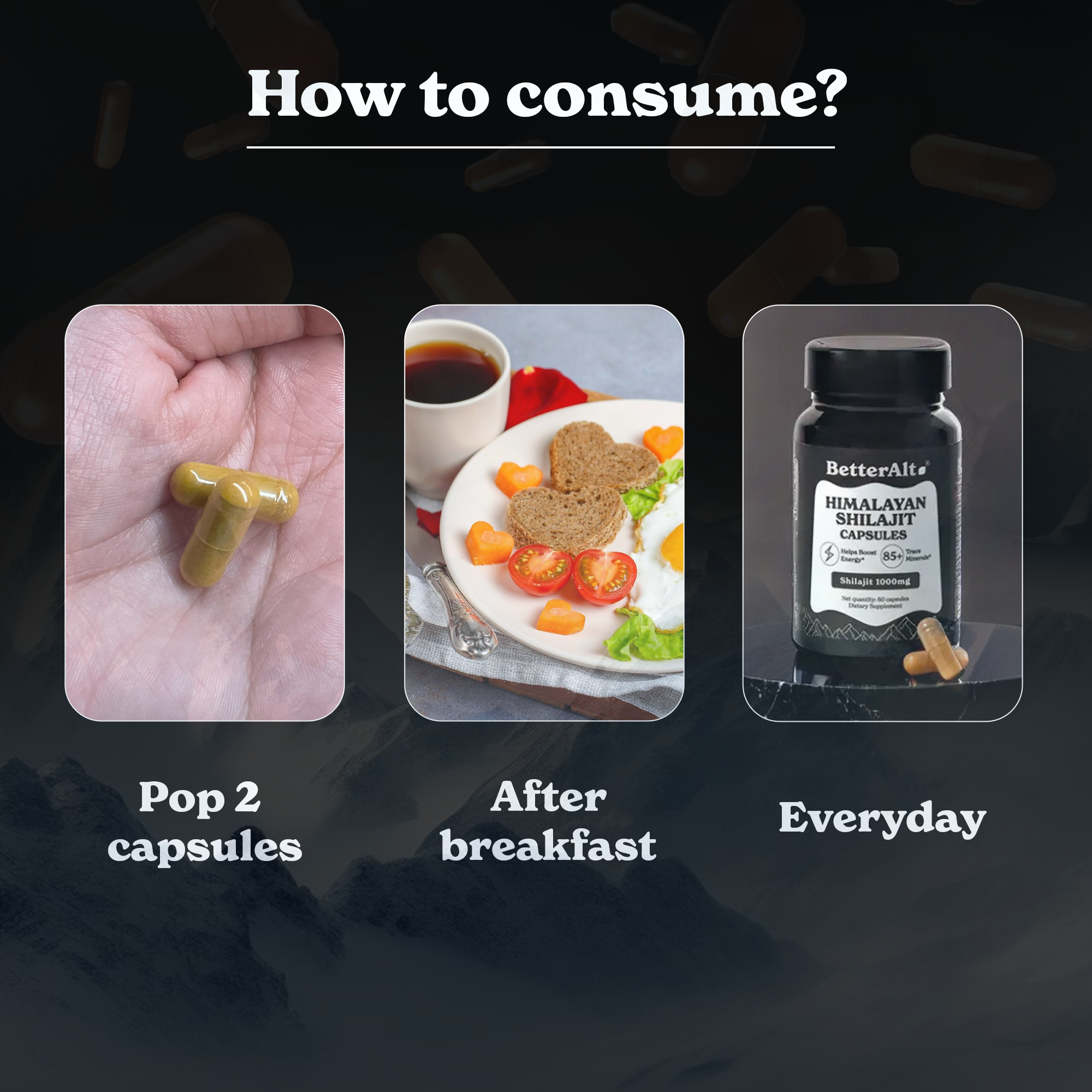 Azuretale INC - Wholesale Oral Supplement/Vitamin - Shilajit Capsules7