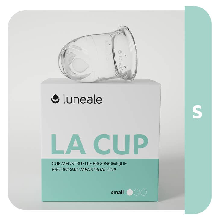 La Cup - Taglia S - Coppetta mestruale - Flusso medio-basso per la vendita all'ingrosso da parte di Luneale