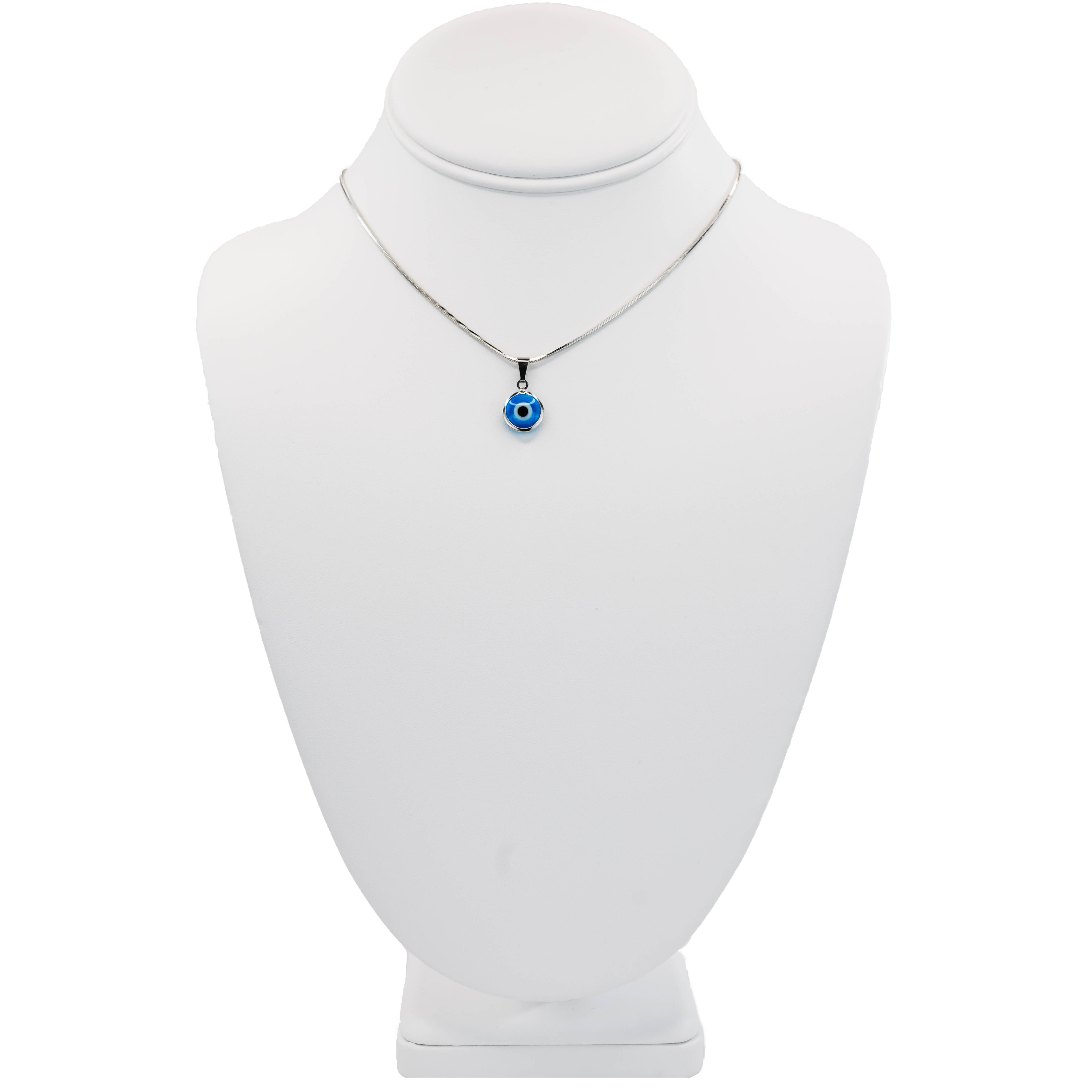 Loli – Colar pingente/pendente por atacado – Colar Clássico com Contas de Olho Grego – Caixa de 12 | 3 Cores + Mistura1