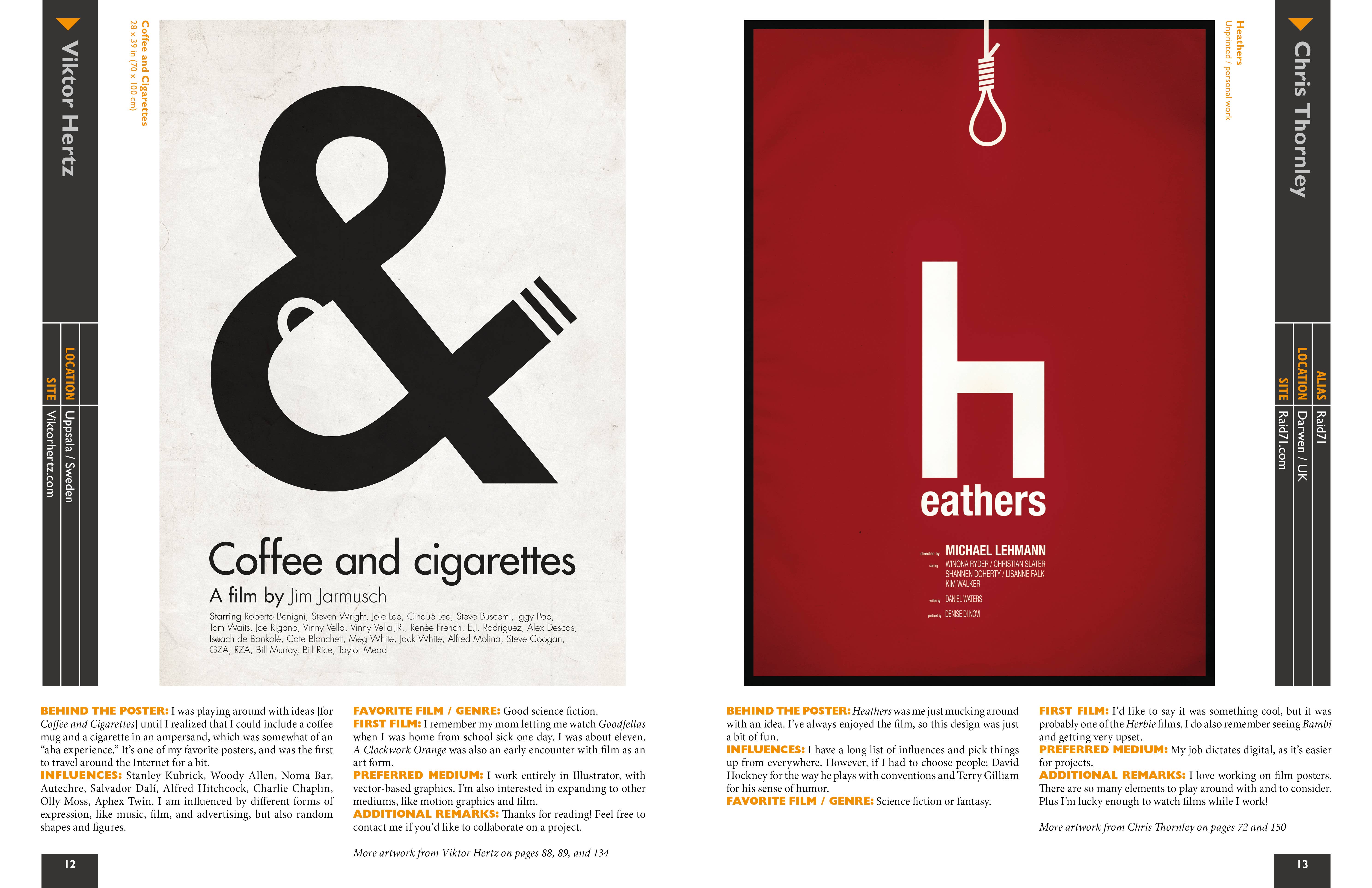 Schiffer Publishing - Wholesale Display Book - Alternative Movie Posters: Film Art From the Underground1