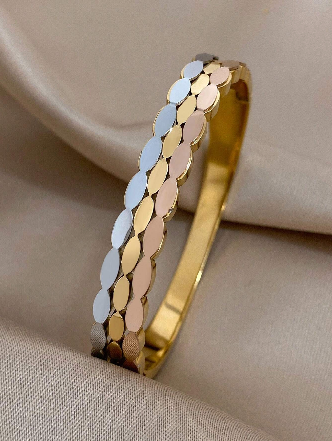 TOURMALYN - Wholesale Bangle Bracelet - "LOUCAS" stainless steel bracelet8