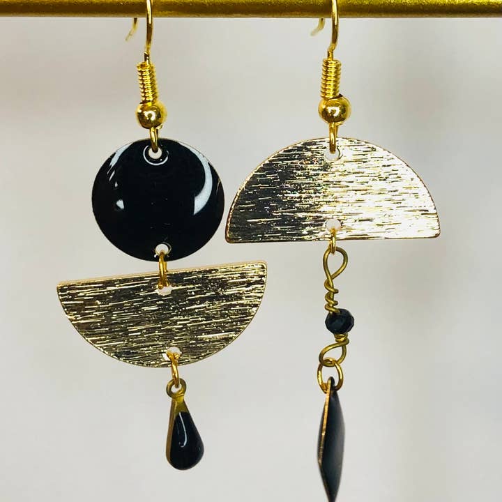 Lilibellule - Wholesale Dangle Earrings - Comoros earrings in stainless steel1