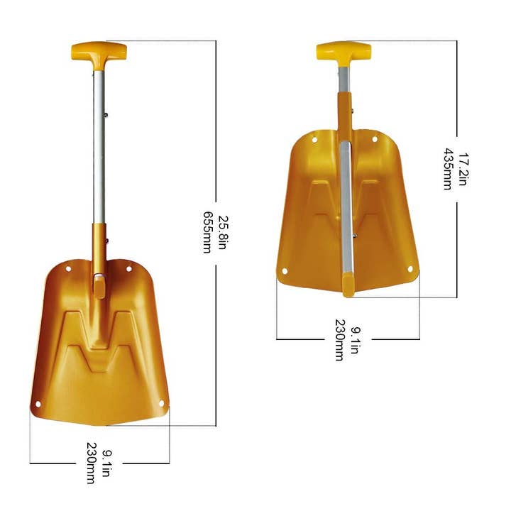 AceCamp - Wholesale Garden Tool - Telescopic Snow Shovel1