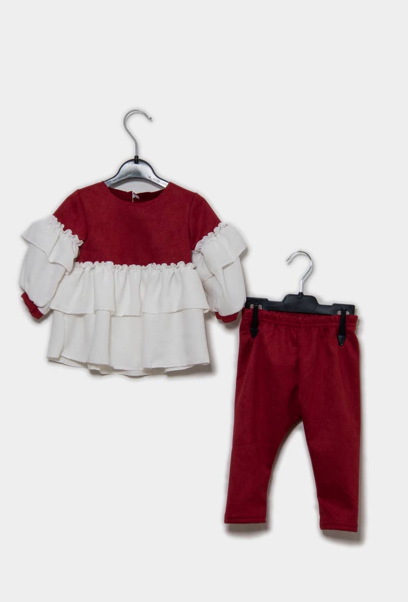 IDEAL OUTFIT - Vente Ensemble haut et pantalon – bébé - Ensemble bébé deux pièce ref:B8080