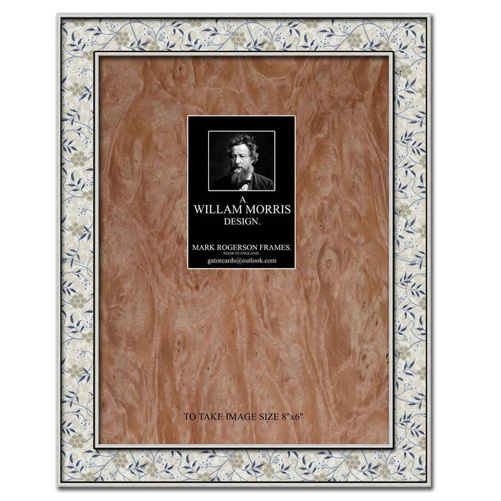 1823 William Morris 8"x6" Photo Frame. for wholesale by Gator cards