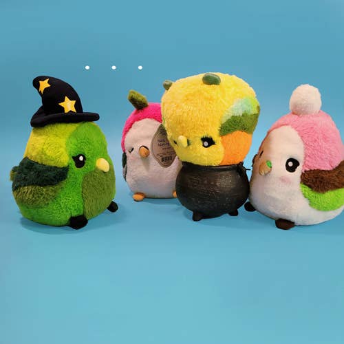 Borbs - Wholesale Stuffed/Plush Toy - Kids & Baby - 7" Easter-Themed Borb Bird Plush Toy