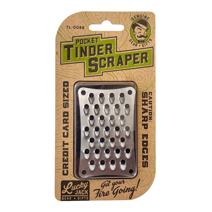 Lucky Jack - Wholesale Handy Tool - Pocket Tinder Scraper – Adventure Card3