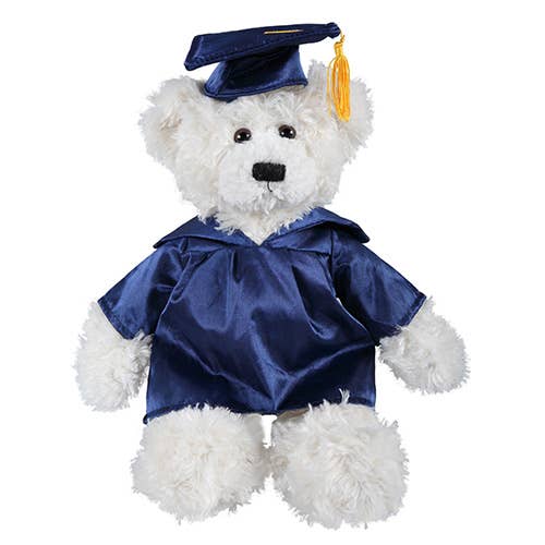 Plushland - Wholesale Stuffed/Plush Toy - Kids & Baby - Graduation Cream Brandon 12”