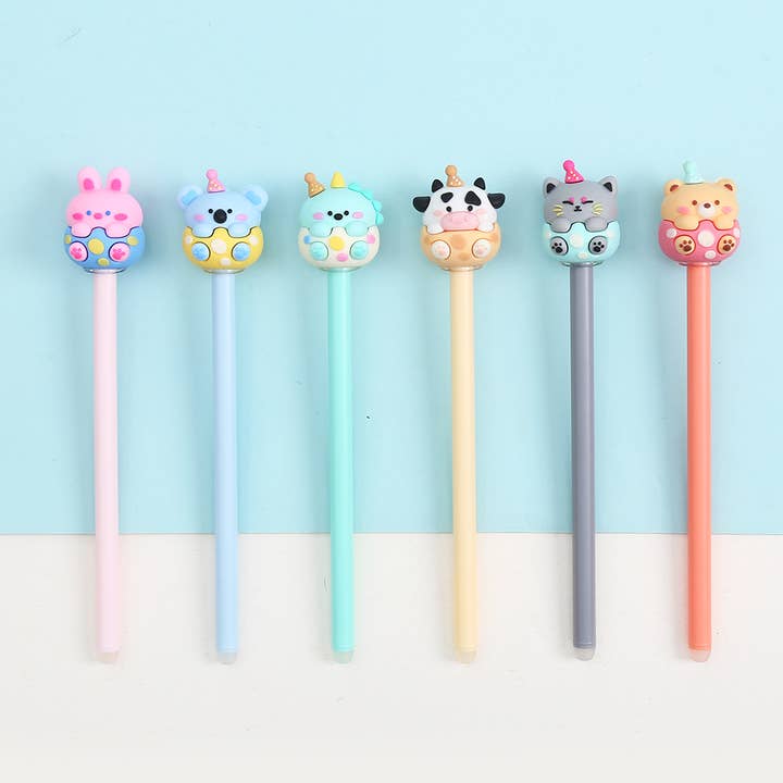 BCmini - Wholesale Pen - 22668 Birthday Animals Gel Pen-365