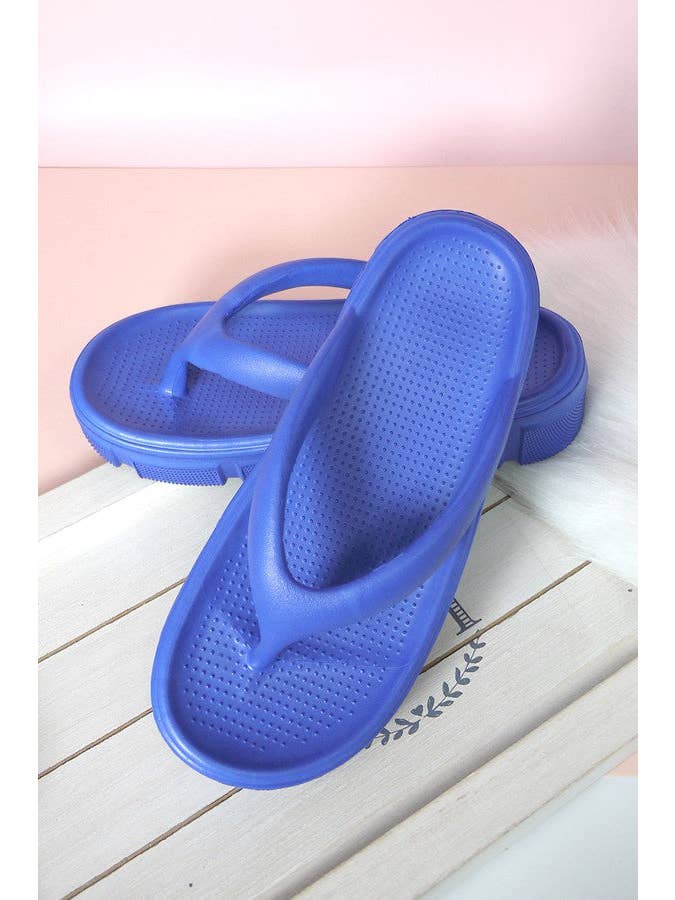 JOSSLYN by wall to wall – Großhandel Pantoletten – Damen – BEQUEME, DICKE SLIDESLIPPER AUS EVA MIT RUTSCHFESTER OBERFLÄCHE | 40SP0127