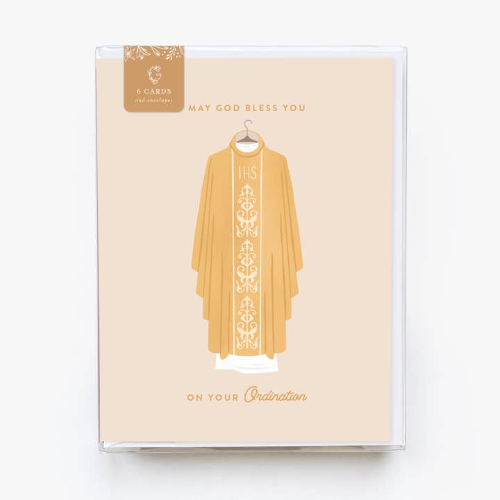 Ordinationskarte, Packung mit 6 für den Großhandel von Gratia Design Co.