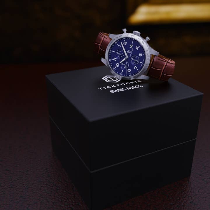 Inovidia Limited - Vendita all'ingrosso Orologio da polso - Uomo - Cronografo svizzero Sporta