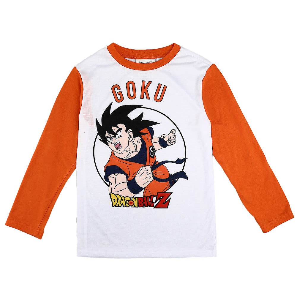 Bioworld Merchandising - Wholesale Sleepwear Set - Kids - Dragonball Z Anime Cartoon Goku Character Youth Boys Pajama Set0