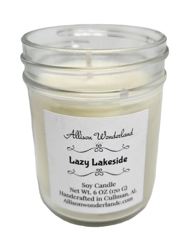 Lazy Lakeside Candle for wholesale by Allison Wonderland