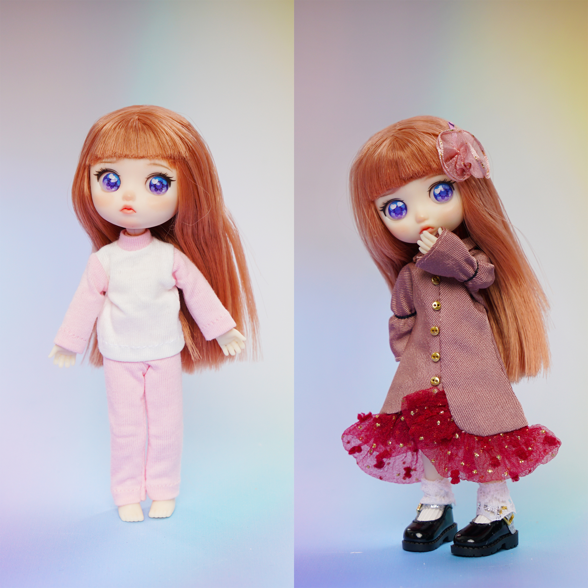 Vermilion Collection - Vente Poupée – enfant - Poupées articulées Lady Doolli Dress Up & Play (boîte surprise)6