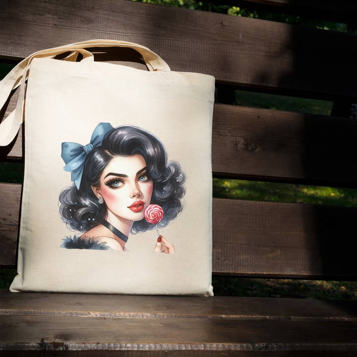 The Sankofa Cache - Wholesale Tote Bag - Women's - Sweet Nostalgia 4 Tote Bag - 16" H x 15" W
