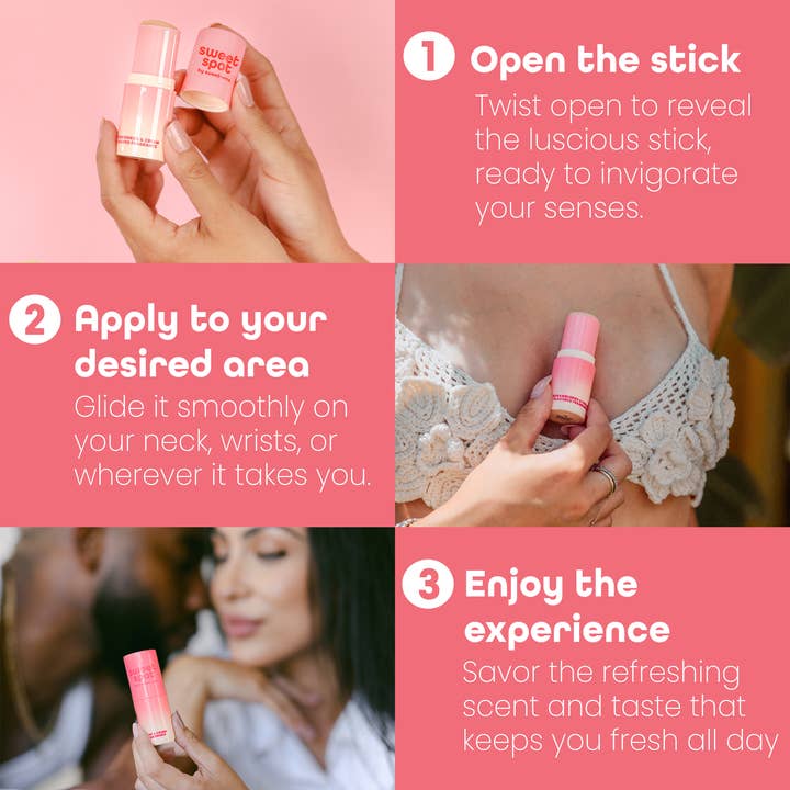 Sweetums - Wholesale Solid Perfume - Sweet Spot Watermelon Flavored Fragrance Perfume Beauty