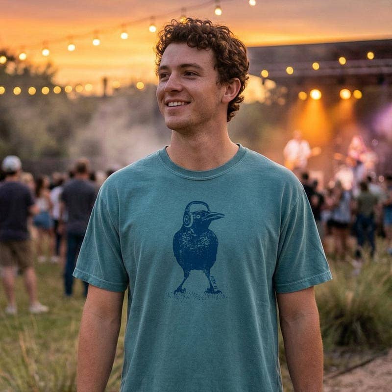 Gusto Graphic Tees - Wholesale Screen Printed T-Shirt - Unisex - Beats Austin Grackle T-Shirt | Comfort Colors 171713
