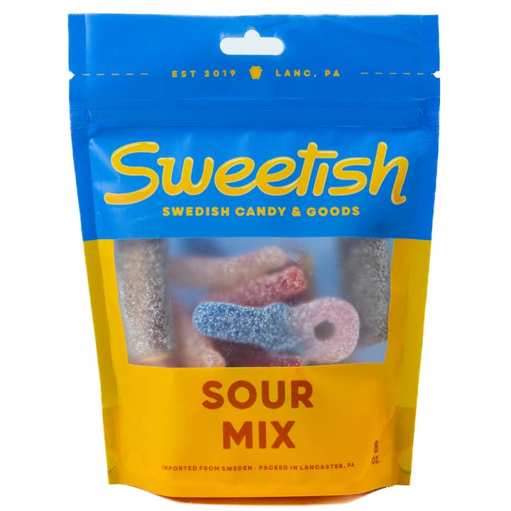 Mistura Azeda Sweetish Signature Saco de 1/2lb por atacado de Sweetish- Swedish Candy Wholesale