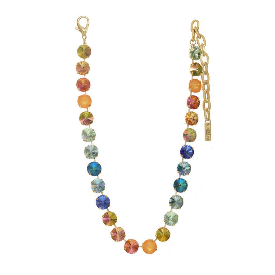 TOVA - Wholesale Pendant/Charm Necklace - The Sofia Necklace in Watermelon Mix0