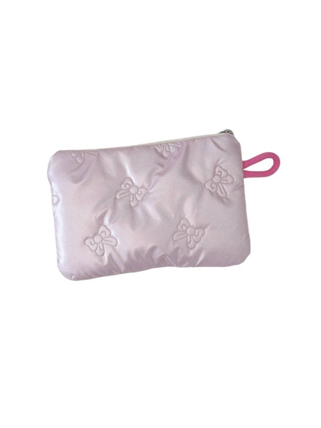 Funkyrel® Atzbranding Limited – wholesale Myntväska - Dam – Cosbai - Silver & Pink Myntbörs med Hjärtmönster5