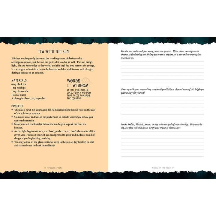Texas Bookman - Wholesale Book - Adult - Spellcraft: A Guided Journal for Casting, Cleansing, and ...