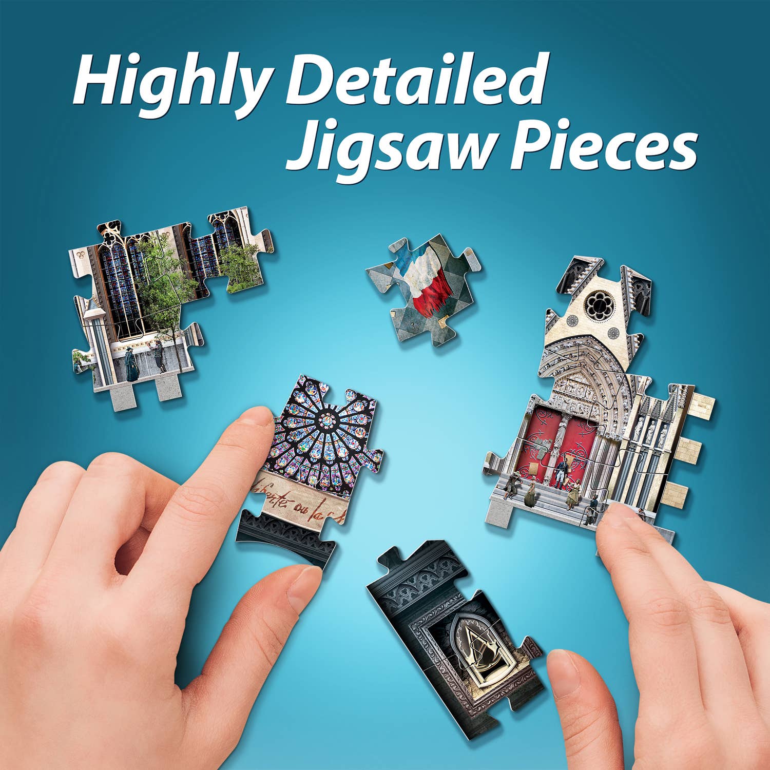 Wrebbit Puzzles Inc. - Wholesale Puzzle - Adult - Assassin's Creed Unity - Notre-Dame9