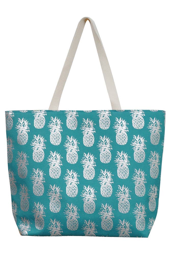 Hana – wholesale Beach bag – Pineapple Pattern Beach Bag3