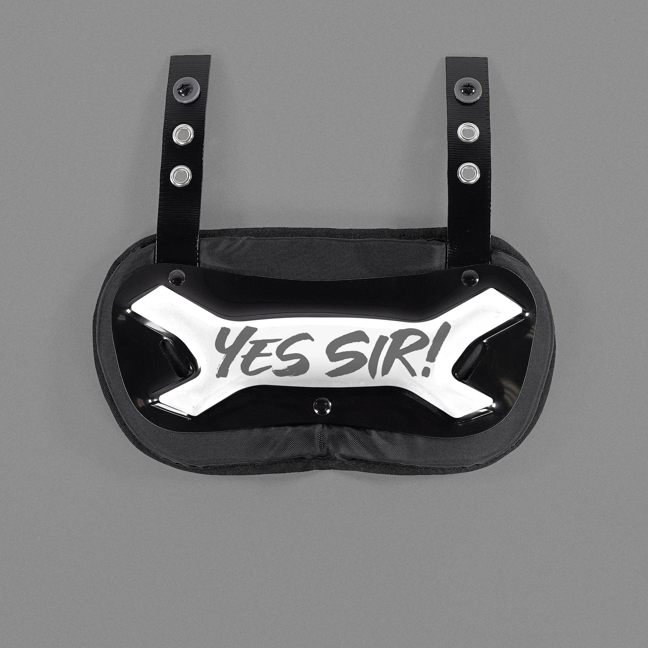 Weiß/Grau Ja Sir! Aufkleber für Rückplatte für den Großhandel auf Faire11