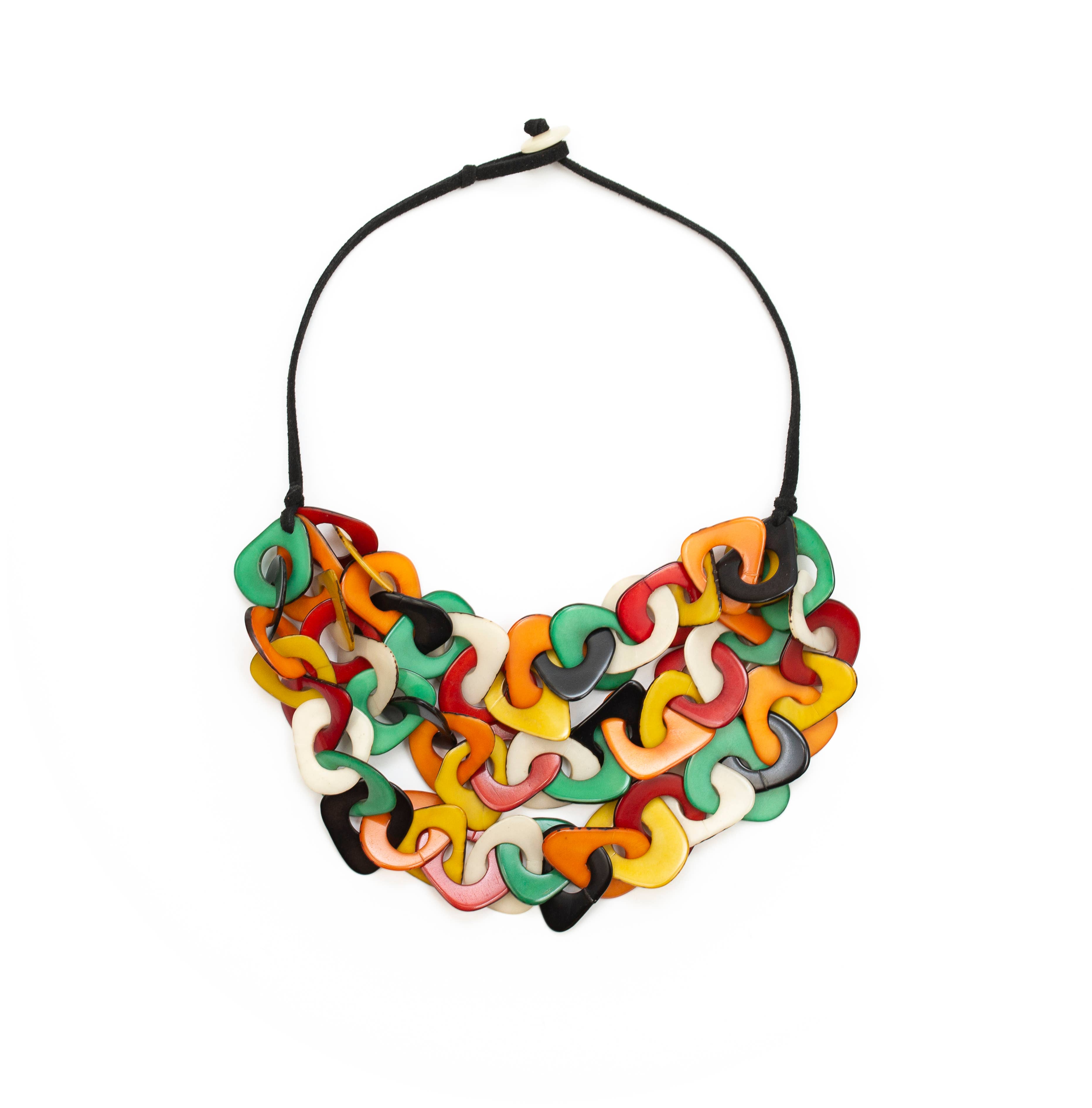 Organic Tagua Jewelry - Vendita all'ingrosso Collane a bavaglio - Collana Vero34