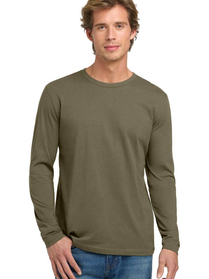 Ink Tees Custom Tshirts - Wholesale T-shirt – men's - Ink Tees Custom T-Shirt Personalized Print, Premium Quality, Fast Turnaround, Multiple Colors Next Level Apparel Cotton Long Sleeve Tee. NL36019