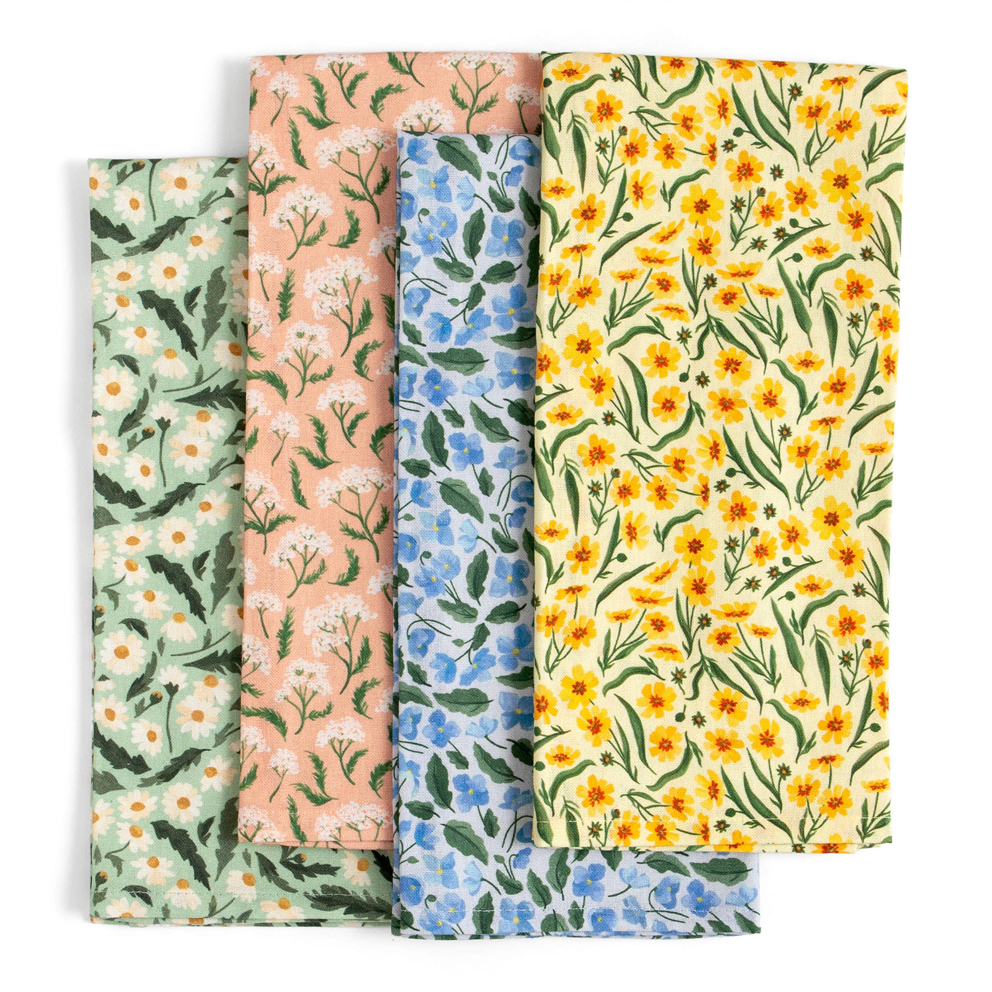 1canoe2 | One Canoe Two Paper Co. - Wholesale Tea Towel - Roadside Blooms Floral Kitchen Towel Set2