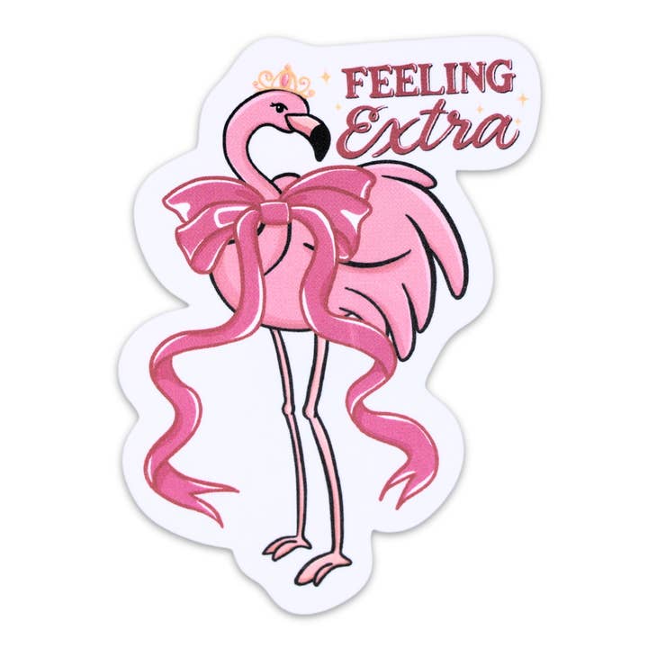 Feeling Extra Funny Vinyl Sticker for wholesale by Sleazy Greetings