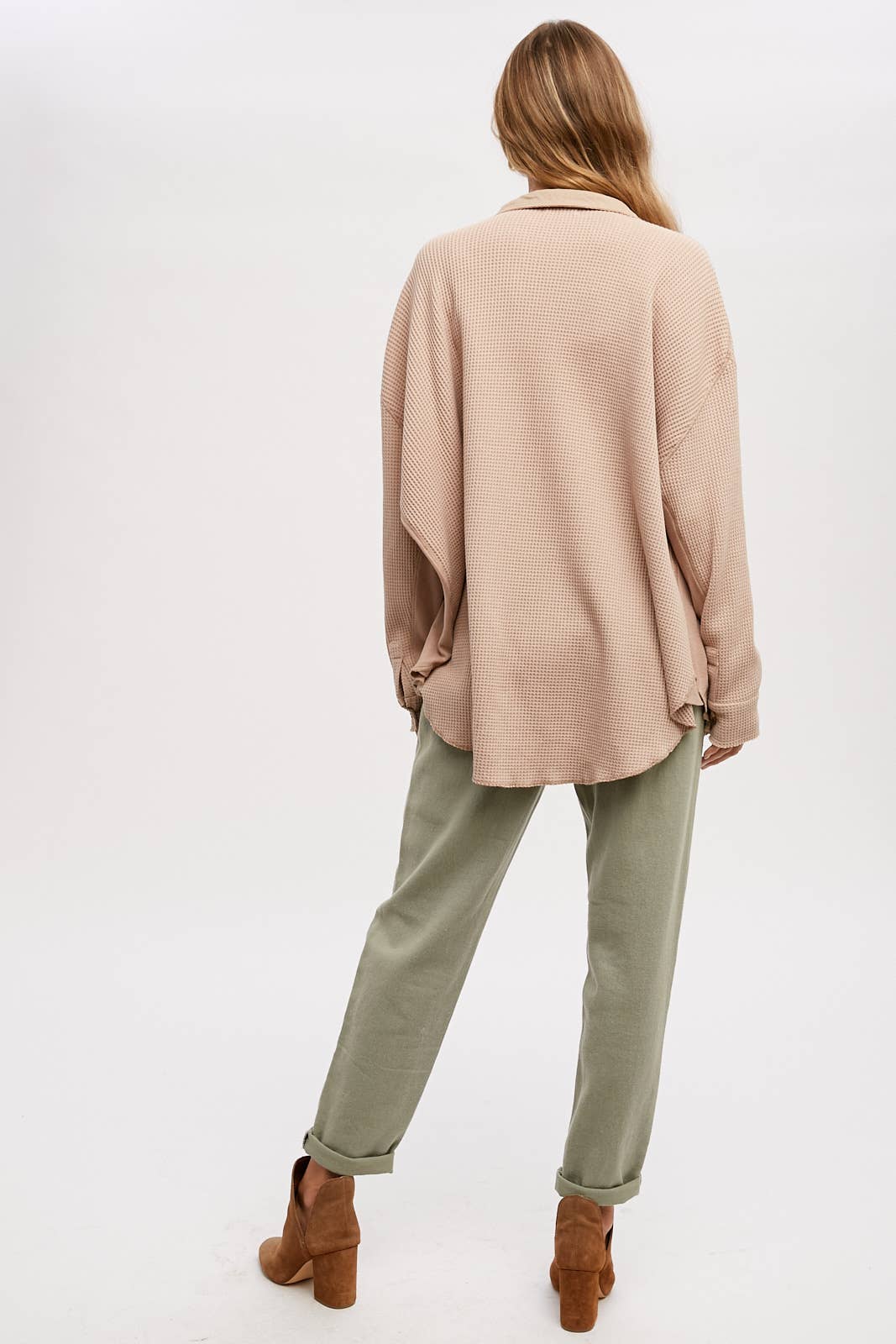 Bluivy – wholesale Jacket – Women's – SLOUCHY WAFFLE KNIT JACKET8