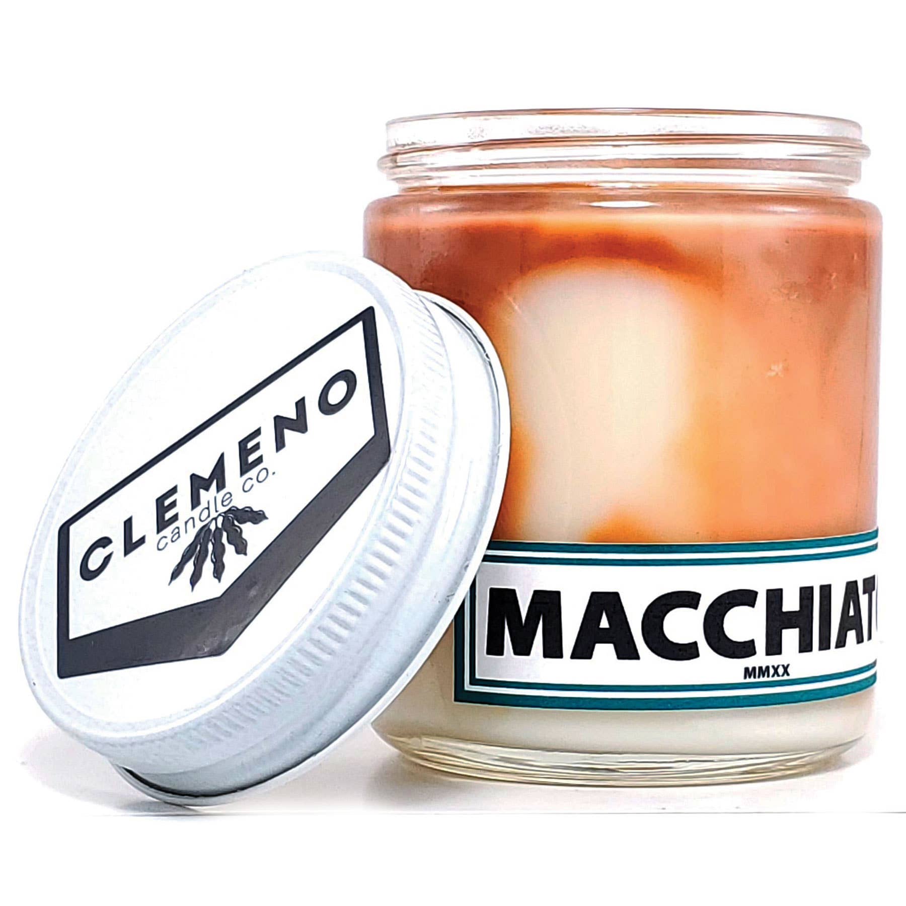 CLEMENO – Vela em jarro/copo por atacado – Vela de Soja Macchiato3