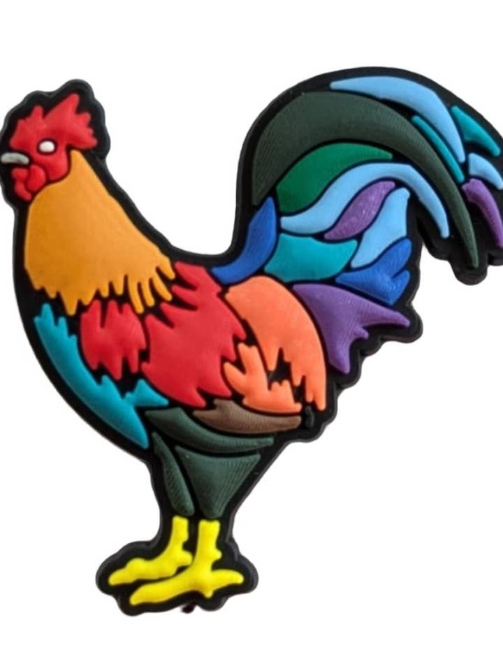 Shoe Charm Rooster for wholesale by Advance Wildlife Education LLC