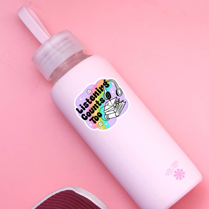 Book Lover Merch Shop - Wholesale Sticker - Listening Couts Too Stickers / Bookish Stickers / Book Lover2