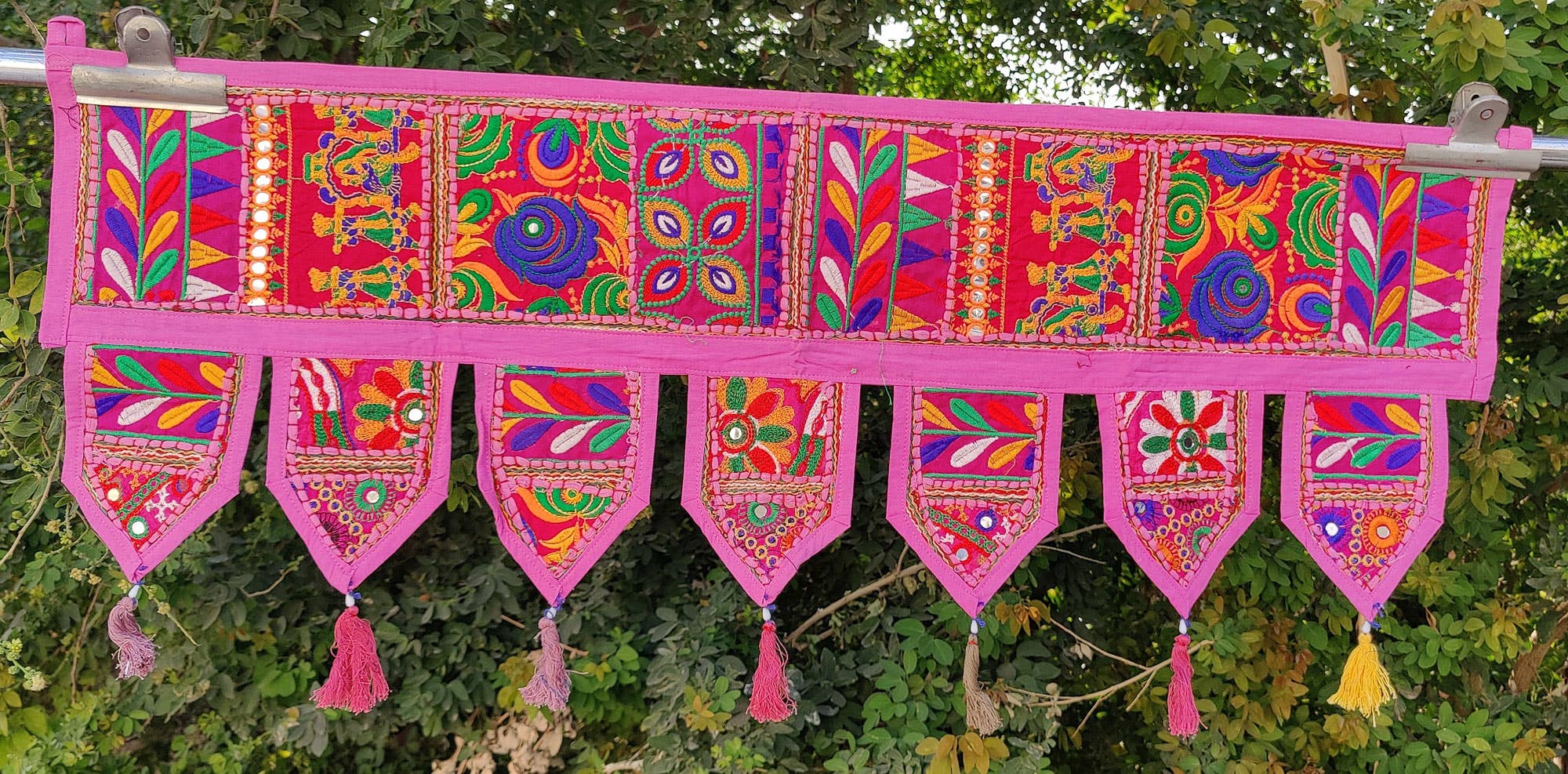 bhavnas boutique - Wholesale Valance - Door And Window Decor Handmade Beautiful Patchwork Valances1