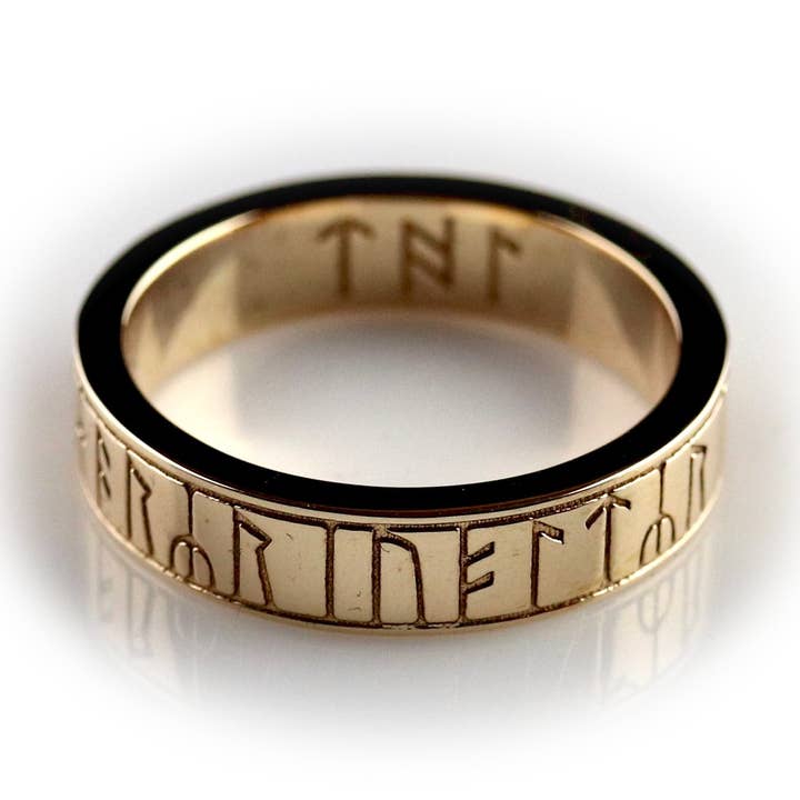 Kingmoor Ring - Brass for wholesale by BoneNE, LLC