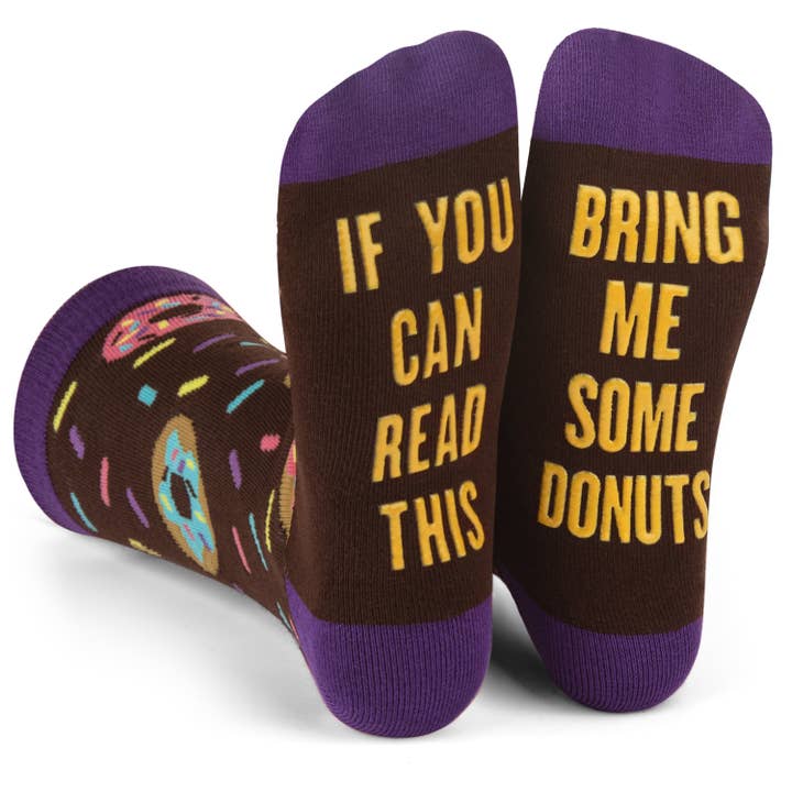 Bring Me Some Donuts Socks and other Purchase Wholesale frozen donuts. Free Returns & Net 60 Terms on Faire trending on Faire.