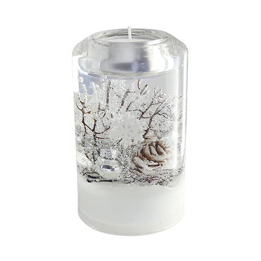 Gilde Handwerk Macrander GmbH & Co. KG - Wholesale Candle Holder - Dream candela clas. Winter Story VE 40