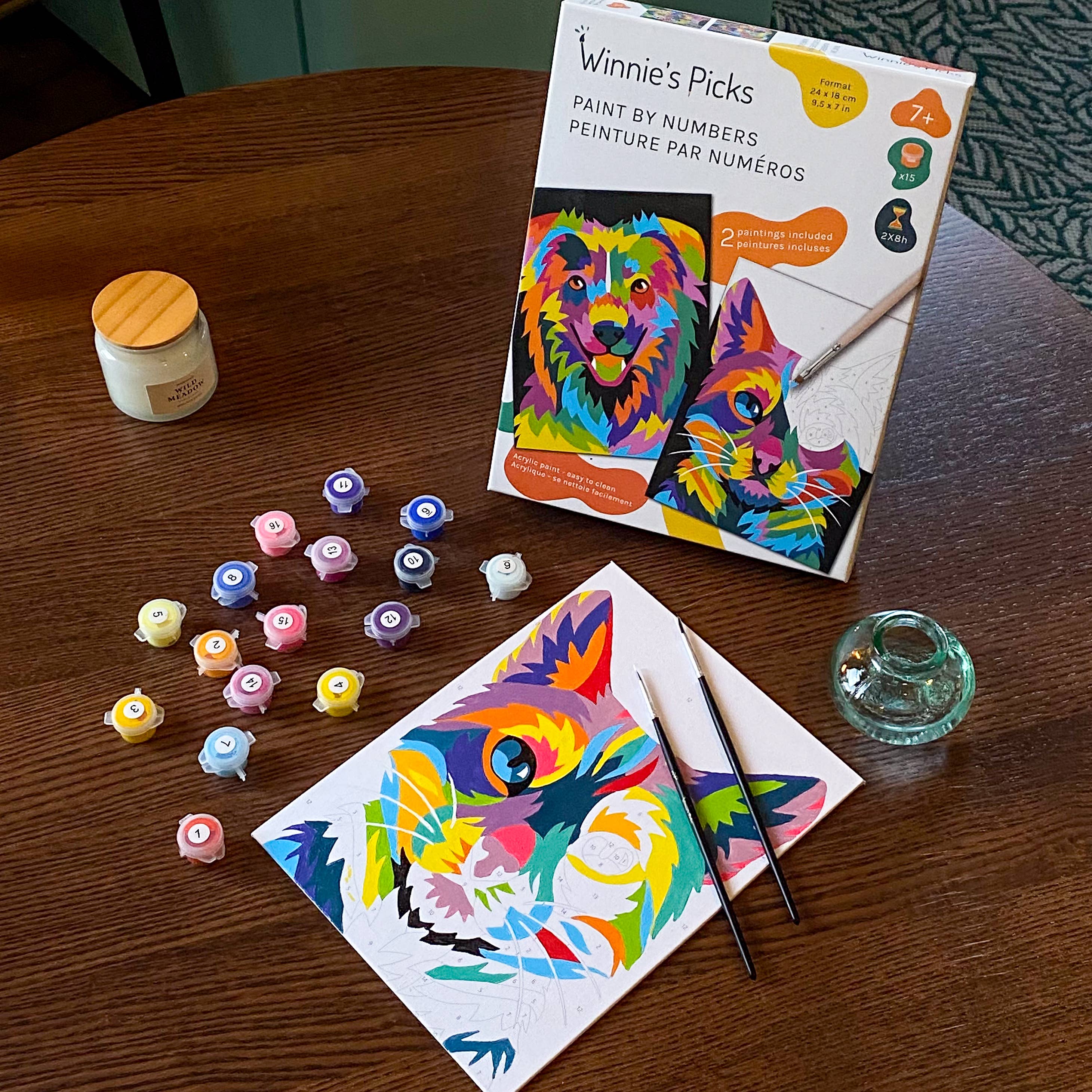 Winnie's Picks - Wholesale DIY Craft Kit - Kids - Paint Furry Friends - Kids Paint by Numbers - 2025 Gift1