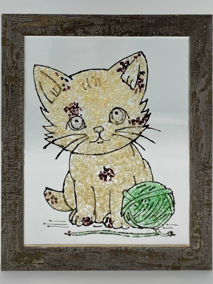 Cat Diy Resin art kit for wholesale by Dreamz and Themez Factory Inc.
